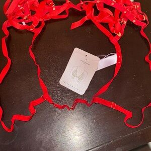 Savage X Fenty Fiery Red Strappy Set